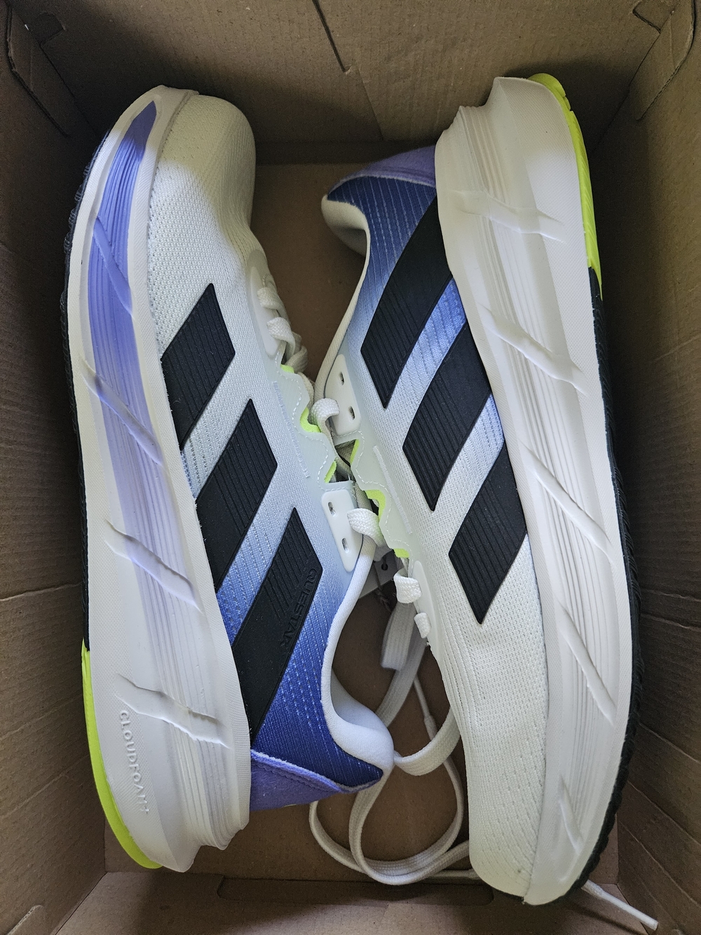 New Adidas Mens Questar 3 Running Shoes